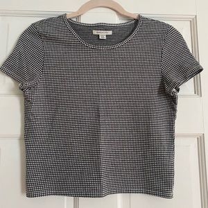 Gangnam print American Eagle top